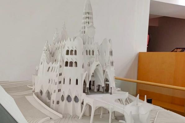 Maqueta exposició Antoni Gaudi